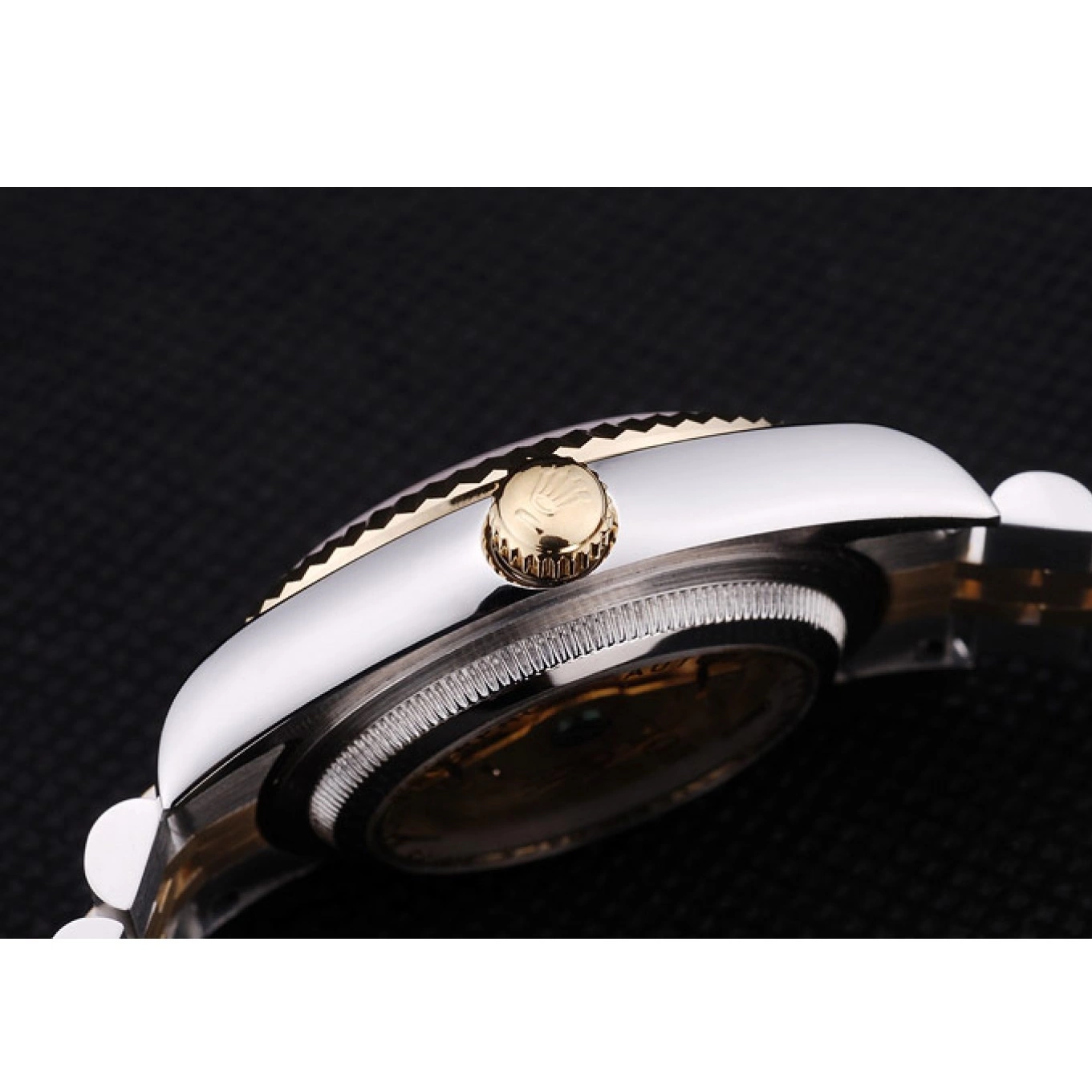 Good Copy Rolex Watches Datejust Gold Rolex Ribbed Bezel Dial 7450 0625